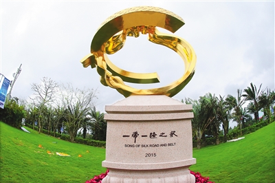 《一帶一路之歌》雕塑亮相博鰲（深圳雕塑公司 深圳雕塑制作 深圳雕塑設計 深圳雕塑廠家 鑄銅雕塑廠 不銹鋼雕塑廠）