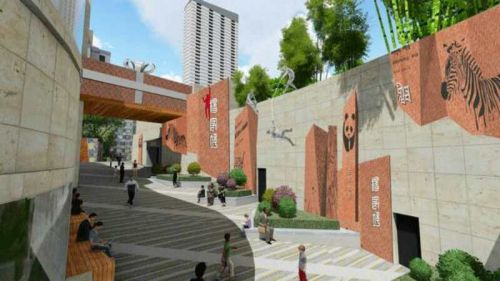 雕塑群、動物彩繪、夜景燈飾……楊家坪商圈變臉藝術(shù)街
