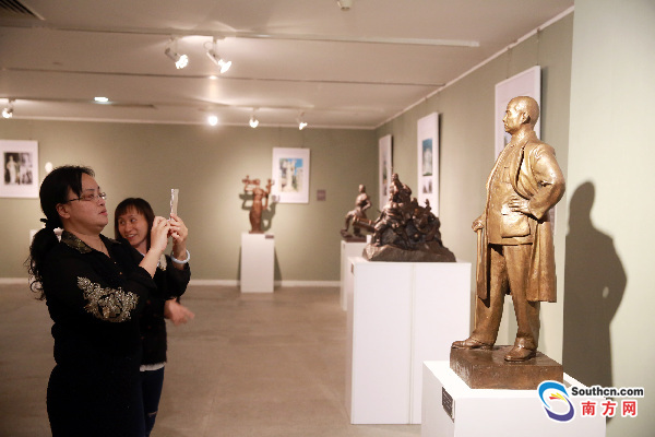 《五羊石像》等著名雕塑東莞巡展_南方快報_南方網